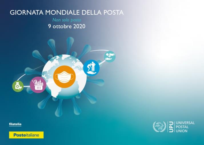 images Poste Italiane celebra la cinquantunesima Giornata Mondiale della Posta con una cartolina 