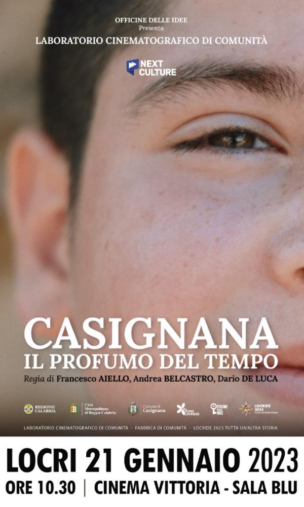 images "Casignana, il profumo del Tempo": a Locri sabato 21 gennaio la prima proiezione dell'opera

