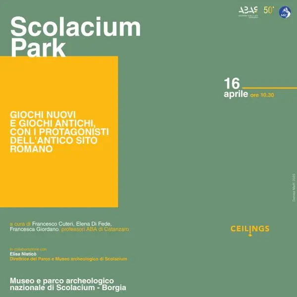 images Una guida didattica per bimbi e genitori: al Parco Scolacium l’iniziativa gratuita dell’ABA di Catanzaro