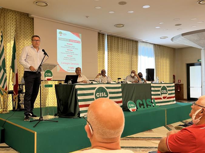 images Riunito il Consiglio generale della CISL di Cosenza, al centro dei lavori lo stato di avanzamento del PNRR