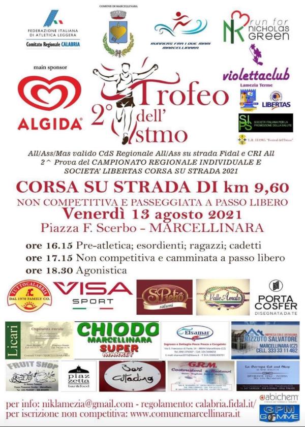 Trofeo dell’Istmo: seconda edizione a Marcellinara venerdì 13 agosto