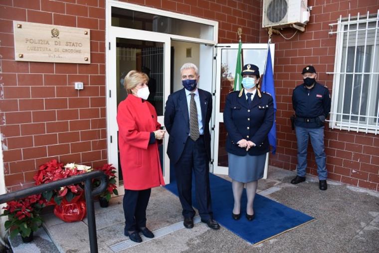 Inaugurata la nuova sede dell’Ufficio Tecnico Logistico provinciale della Questura di Crotone