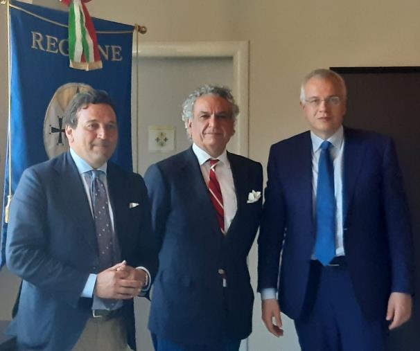 Il deputato Carè (Iv) incontra gli assessori Orsomarso e Talarico: "La Calabria deve ripartire"