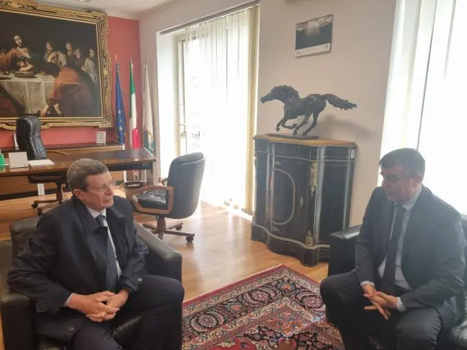 images Vibo, il neo prefetto Grieco ha fatto visita al presidente della Provincia L’Andolina 