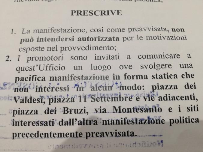 Salvini a Cosenza, la Questura nega la manifestazione di dissenso ma gli organizzatori non indietreggiano