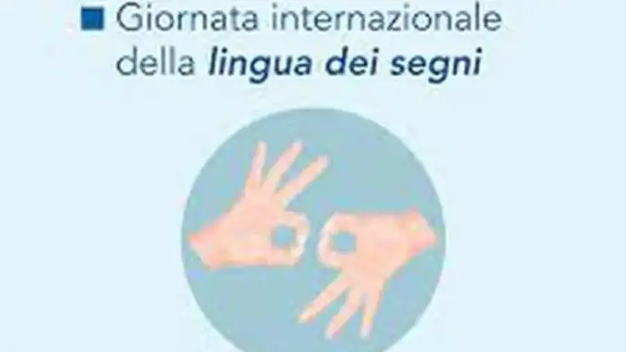 images Giornata internazionale lingue dei segni, domani la Cittadella si illuminerà di blu