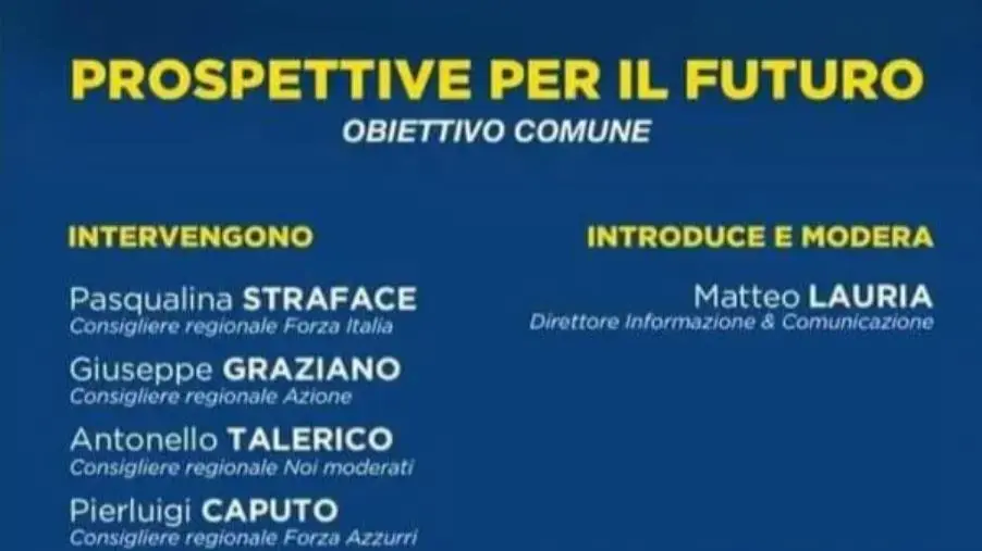 Talerico posta un manifesto del centrodestra, il Gruppo Lega Catanzaro: "Incoerenze di Fiorita"