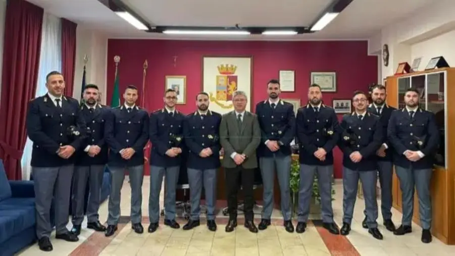 Questura di Crotone, prendono servizio 10 agenti