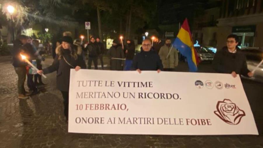 images Foibe, a Catanzaro 12 pannelli per ricordare gli orrori nella fiaccolata di Fratelli d’Italia