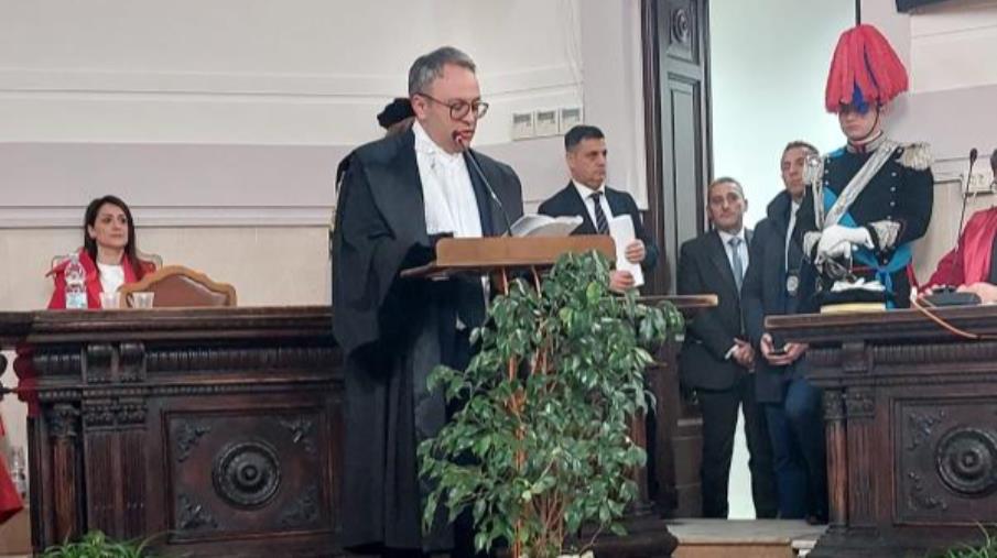 images Inaugurazione anno giudiziario, l'intervento del presidente del Coa Catanzaro Antonello Talerico 