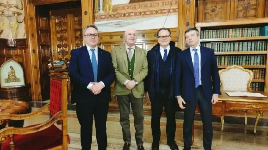 images Il consigliere regionale Talerico ha incontrato i parlamentari Romano e Lupi e il ministro Nordio