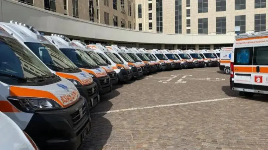 images Sanità: presentate in Cittadella 60 nuove ambulanze

