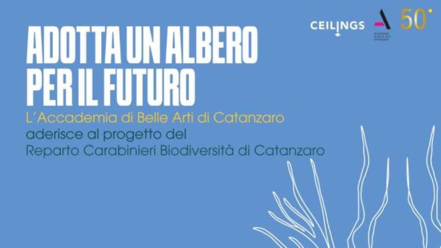 images "Adotta un albero per il futuro": a Catanzaro iniziativa dell'Accademia delle belle arti e dei Carabinieri biodiversità