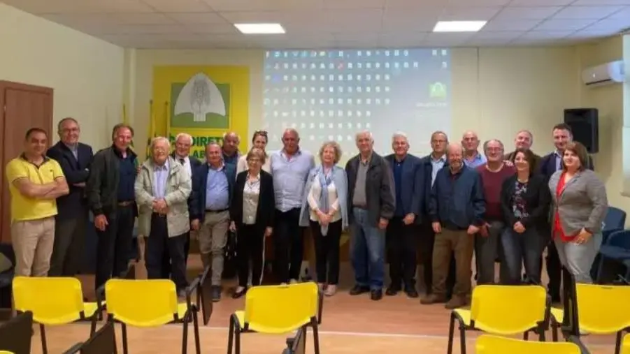 images I pensionati Coldiretti rinnovano le cariche