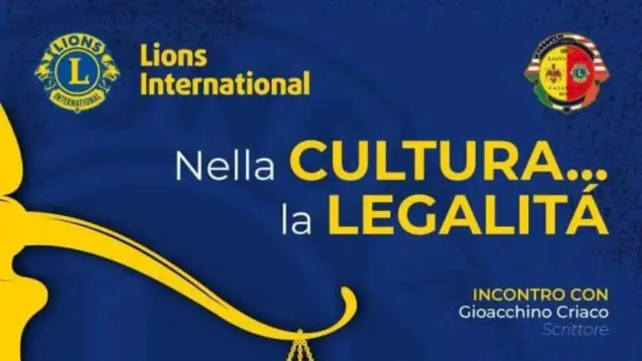 images La cultura della legalità, domani iniziativa del Lions Club Catanzaro Host