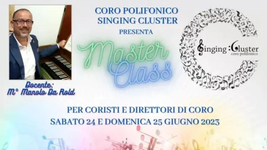 images A Catanzaro la masterclass del maestro Da Rold organizzata dal Coro Polifonico Singing Cluster
