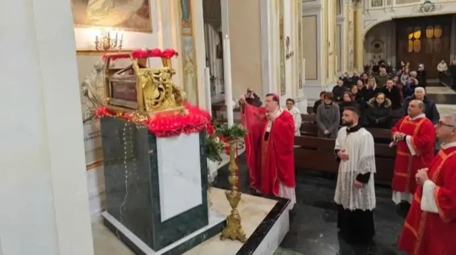 images Squillace, l'Arcivescovo celebra la festa della “Traslazione delle reliquie di Sant’Agazio Martire”