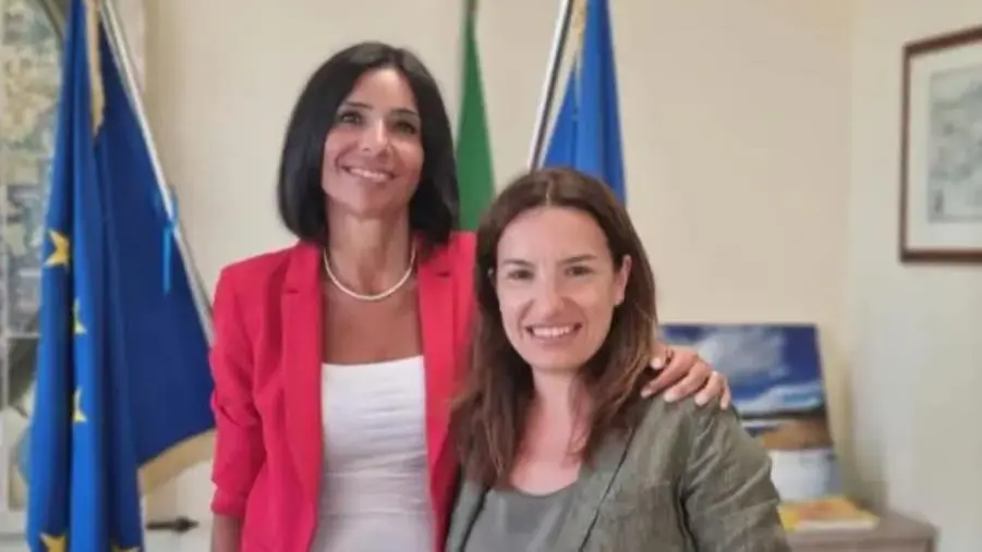 images La direttrice della Triennale di Milano a Reggio, l'accoglienza della vicepresidente Princi