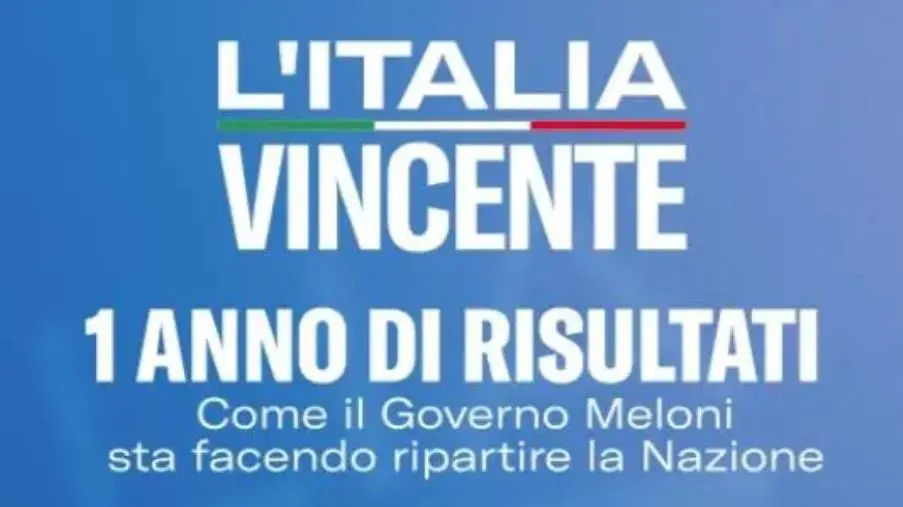 images “L’Italia vincente, un anno di risultati” a Rende,  Giorgia Meloni conclude i lavori in collegamento 