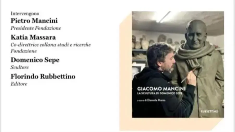 images "Giacomo Mancini, la scultura di Domenico Sepe", lunedì la presentazione del libro a Cosenza