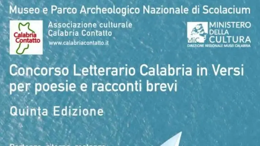 images "Calabria in Versi", il 18 agosto a Scolacium la V edizione del concorso