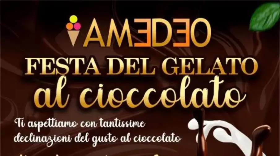 Catanzaro, il week end si chiude in dolcezza con la festa del cioccolato nelle gelaterie Amedeo 