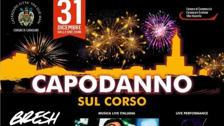 images Tutto pronto a Catanzaro per il "Capodanno sul corso": artisti e organizzazione