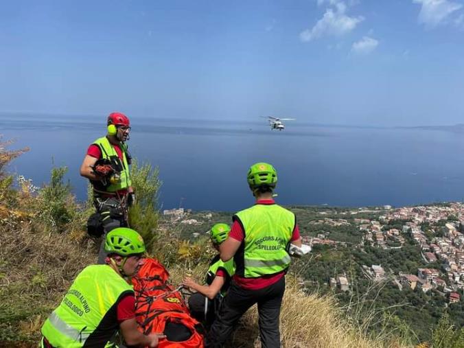 images Reggio Calabria, escursionista recuperata dal soccorso Alpino