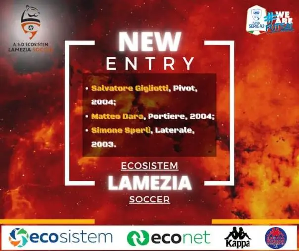 images Futsal, new entry in casa Ecosistem Lamezia Soccer 