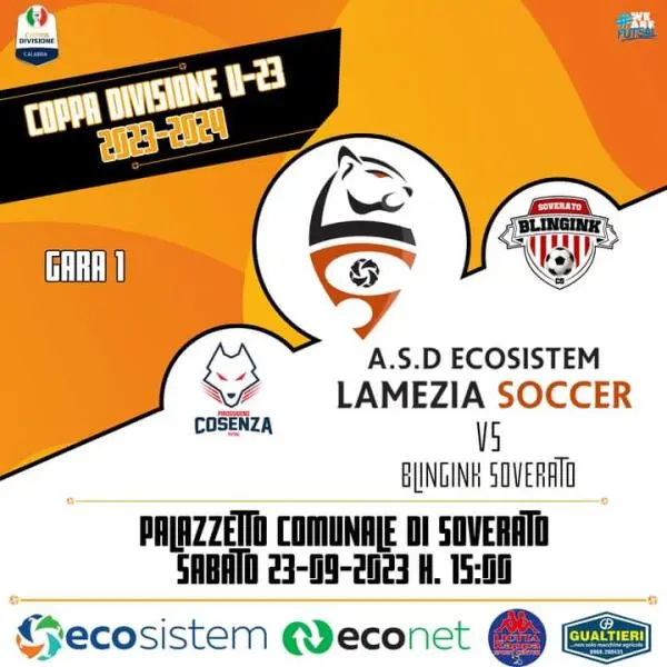 images Futsal, per l'Ecosistem Lamezia Soccer inizia l'avventura in Coppa della Divisione 