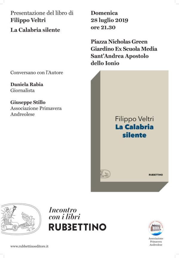Filippo Veltri presenta "La Calabria Silente"