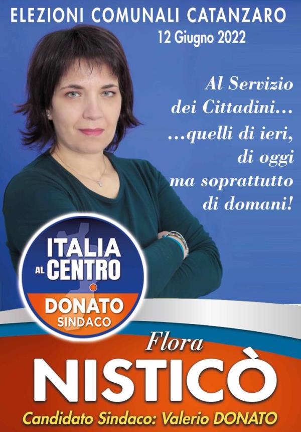 images Comunali Catanzaro, Flora Nisticò candidata al Consiglio comunale: "Al servizio dei cittadini"