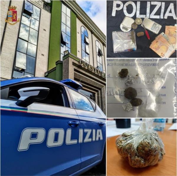 images Controlli della Polizia nel Vibonese, una denuncia per spaccio e cinque segnalazioni al Prefetto per droga 