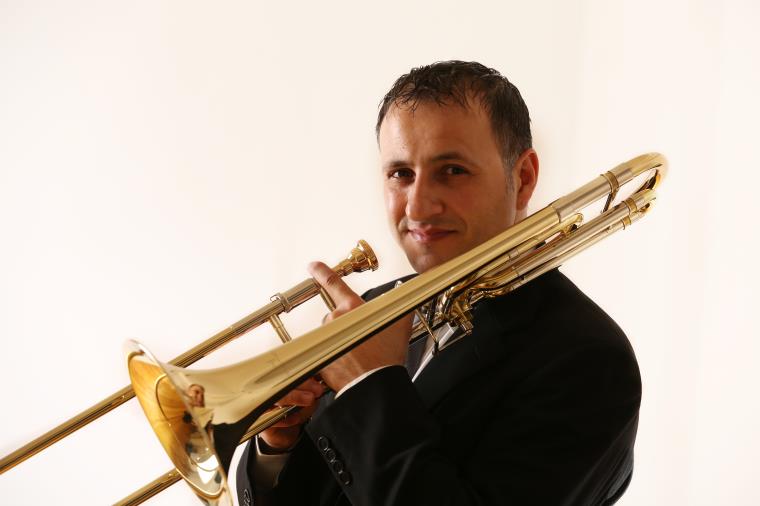 images Melicucco, il trombonista Paratore in concerto con la locale Concert Band