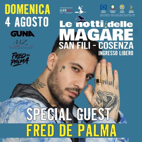 Il rapper Fred De Palma incontra le Magare di San Fili