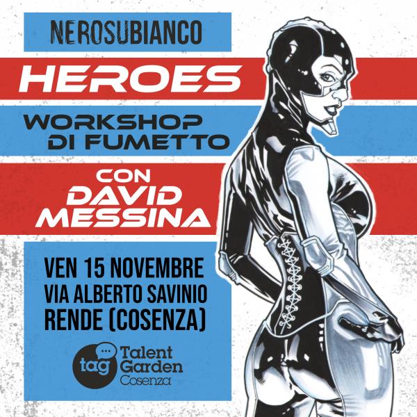 images Il fumetto americano arriva in Calabria con il fumettista David Messina