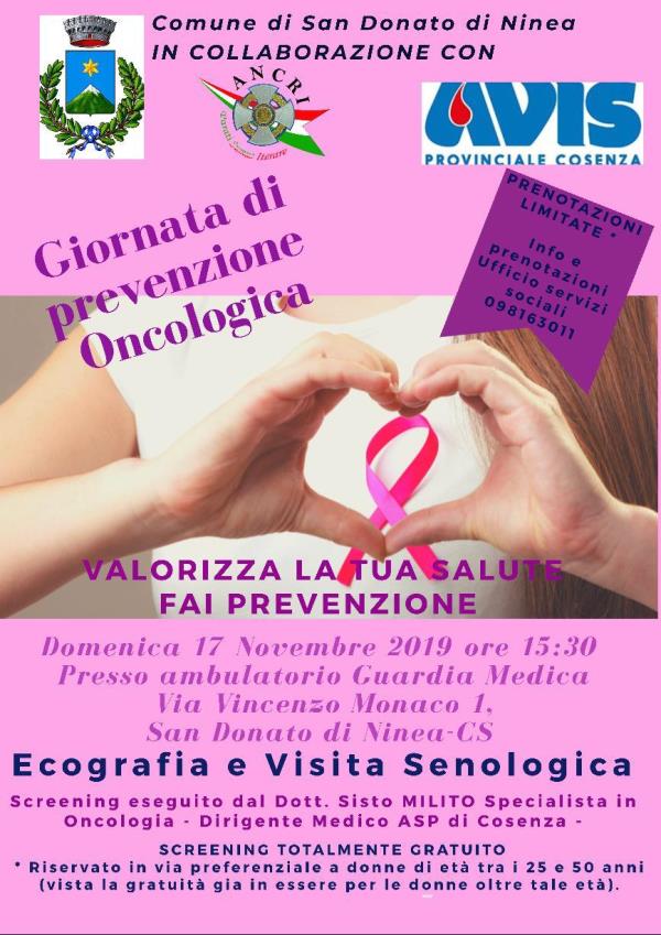 images Ecografie e visite senologiche gratuite a San Donato Ninea domenica 17 novembre