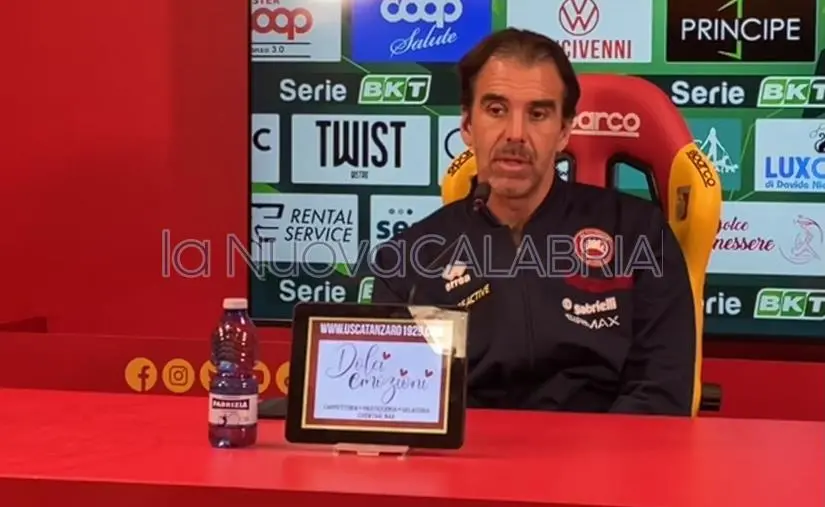 Catanzaro-Cittadella, il tecnico veneto: "È la squadra migliore che abbiamo affrontato"