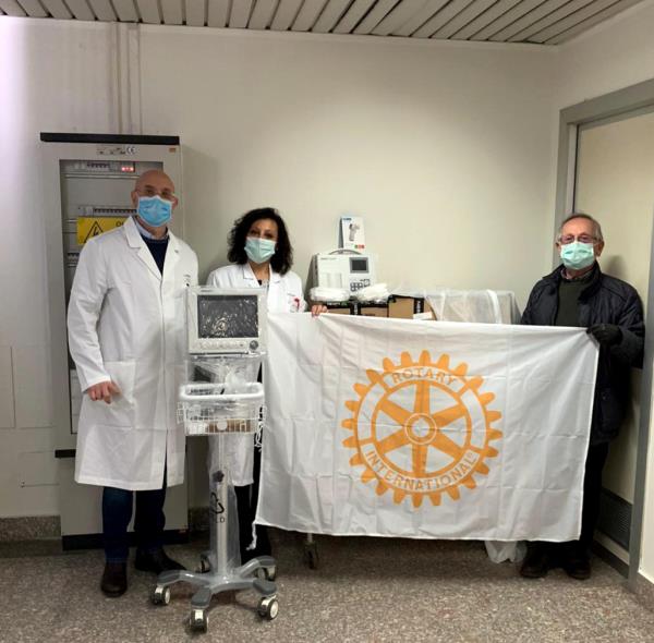 Coronavirus. Nuova donazione del Rotary Club Lamezia Terme per l’Ospedale “Giovanni Paolo II”