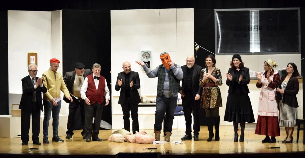 “Come si rapina una banca”, lo spettacolo al teatro Grandinetti