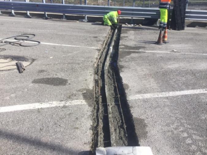 images L'Anas Calabria ha eseguito i lavori di manutenzione sui giunti lungo la 106 jonica e la Trasversale delle Serre