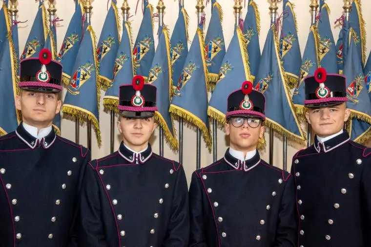 Quattro giovani calabresi giurano alla Scuola Militare Nunziatella di Napoli