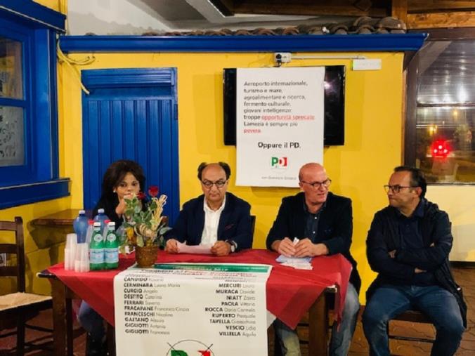 Elezioni a Lamezia Terme, Guarascio alla Marinella e Ginepri: "E' da qui che Lamezia può puntare al turismo"