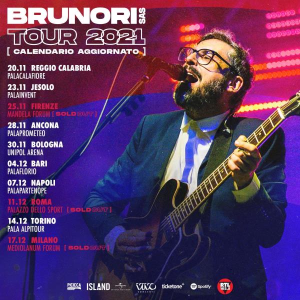 images Rinviato a novembre 2021 il concerto di Brunori SAS al PalaCalafiore di Reggio Calabria