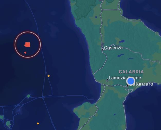 images Scossa di terremoto di magnitudo 4 al largo della Calabria 