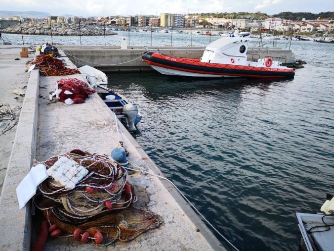 images Stretta alla pesca illegale, sequestrate nel porto di Catanzaro reti utilizzate per la pesca del novellame di sarda. Multe per 6mila euro  
