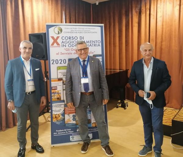 images A Catanzaro il presidente nazionale dell'albo odontoiatri Raffaele Iandolo per la X edizione del corso di aggiornamento in odontoiatria