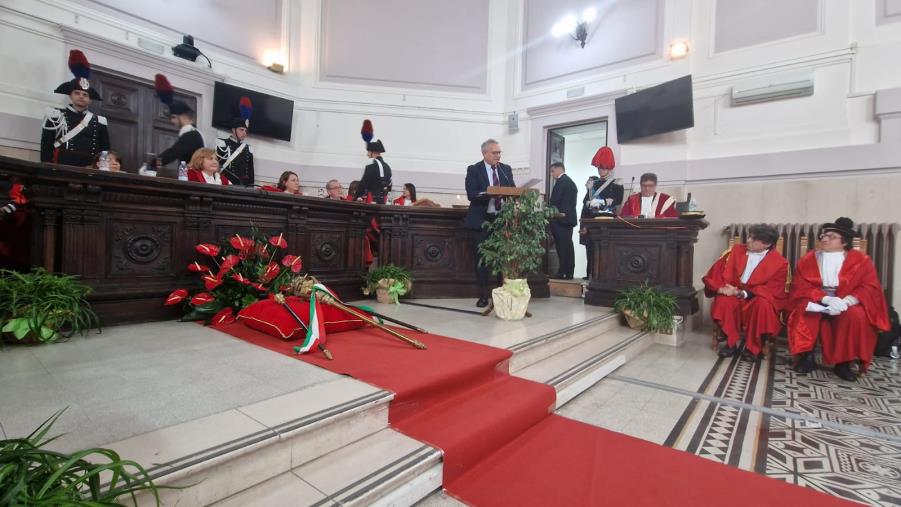 images Inaugurazione anno giudiziario, l'intervento del Presidente della Camera Penale di Crotone Truncè