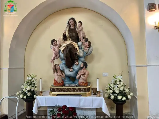 images Lamezia Terme, arriva la nuova statua della Madonna del Carmelo 