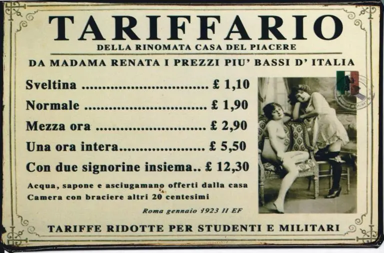 images L'amore ai tempi delle case di tolleranza a Catanzaro ricostruito da Luigi Stanizzi